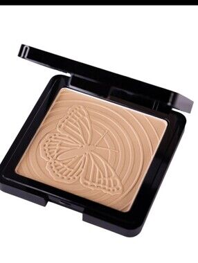 NIB What's Up Beauty Wind Dancer Pressed Setting Powder - Medium Beige